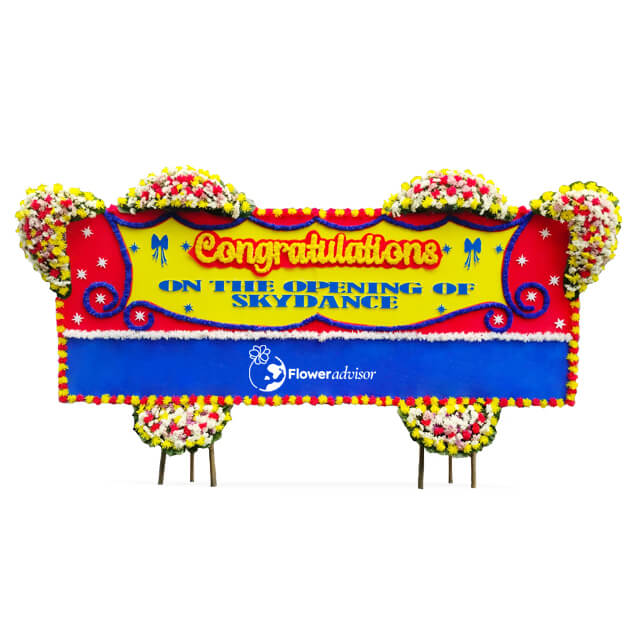 Jual Bunga Papan Grand Opening Online