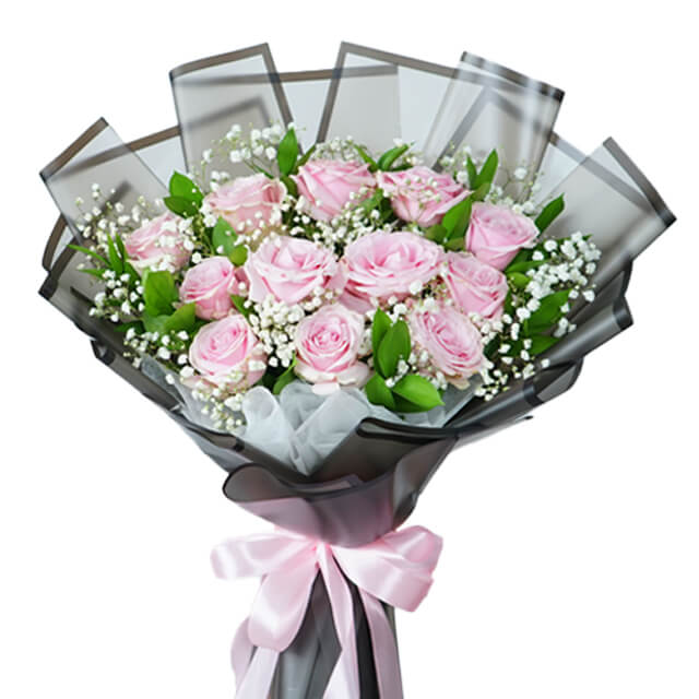 Wonder Pink Rose Bouquet