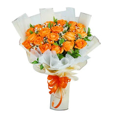 Wonder Orange Roses Bouquet