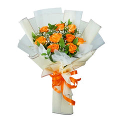 Wonder Orange Roses Bouquet