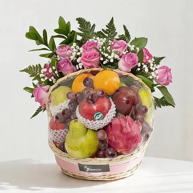 Hampers Buah dan Bunga - Yggdrasil