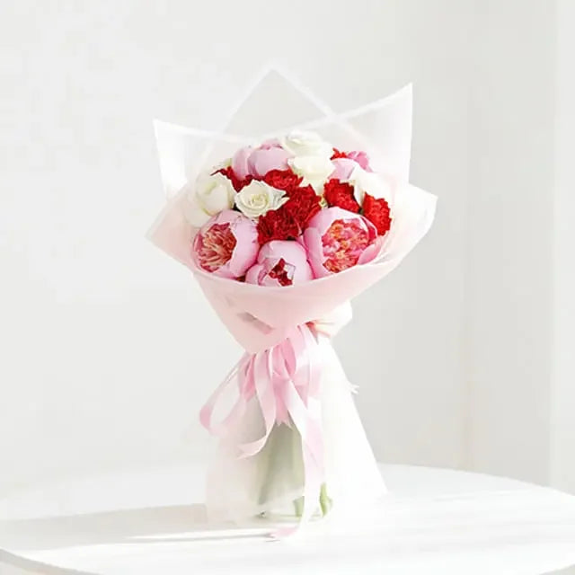 Celestial Buket Bunga Peony Cantik