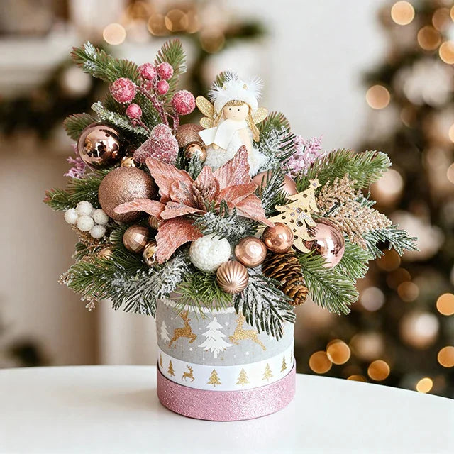Christmas Box Series Winter Rosy Angel