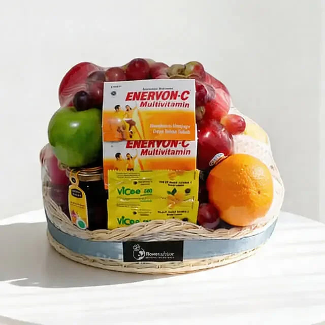 Hampers Buah dan Vitamin - Basket Energy