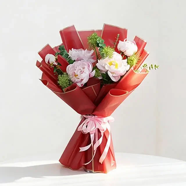 Elysian Buket Bunga Peony Mewah