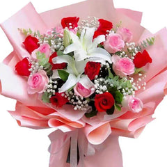 Bunga Valentine Lilies Land - VDAY