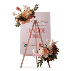 Bunga segar untuk peresmian studio, dikirim oleh online florist terpercaya dengan rangkaian mewah