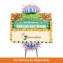 Papan Bunga Duka Cita Grieve on Sunset