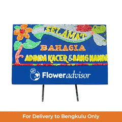 Papan Bunga Pernikahan Love Lune
