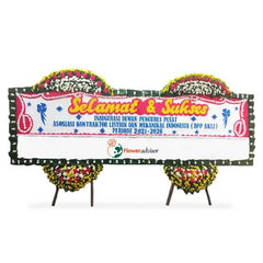 Karangan bunga selamat & sukses dari online florist untuk inaugurasi pengurus pusat asosiasi kontraktor listrik Indonesia