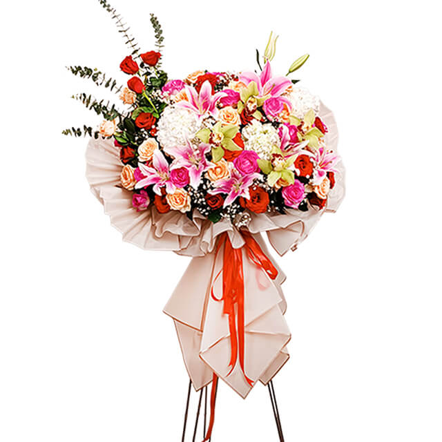 Standing Flower of Joyful Milestones