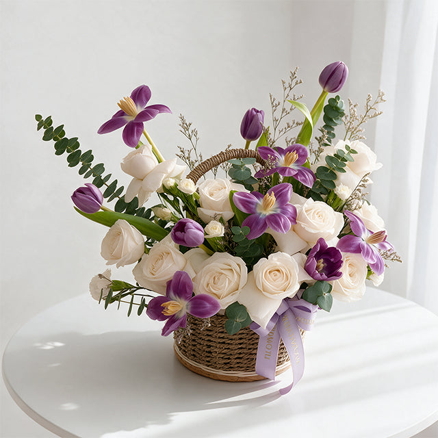 Velvet Violet Basket