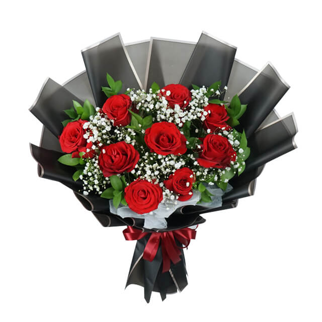 Buket Bunga Wonder Red Radiance Rose