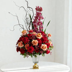Fancy Mixed Red Arrangement - Fancy Garden