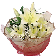Simple Lily Bouquet - Spring Yellow