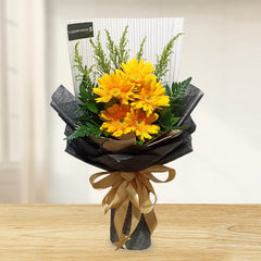 Yellow Spirit - Gorgeous Gerbera Bouquet