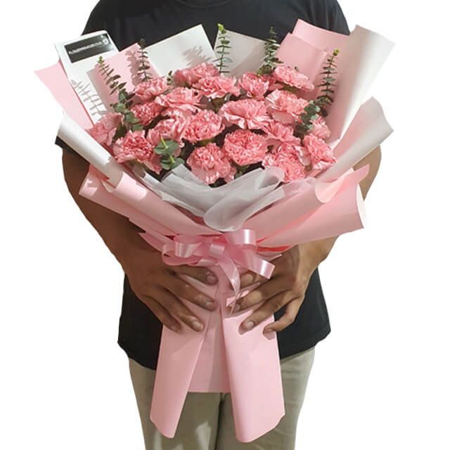 20 Carnations Bouquet - Loving Dimension