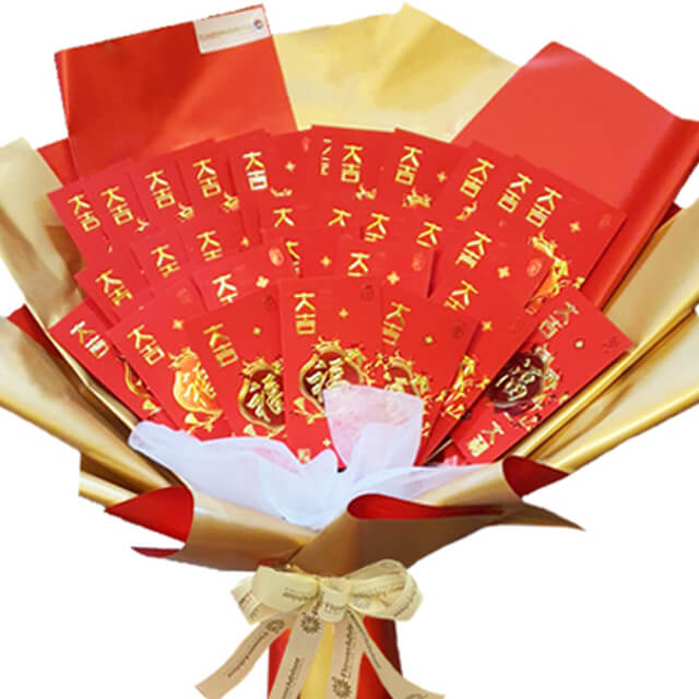 Exclusive Angpao Bouquet - Buket Angpao Imlek 2025