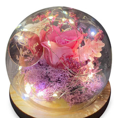 Forever Love Mini Dome A free LED Lights