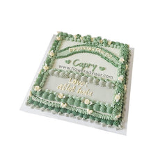 Papan Bunga Cake ukuran 15x20cm