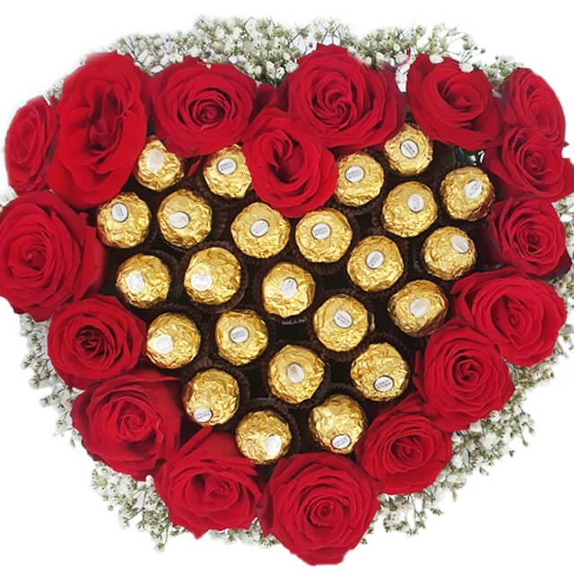 Goldie Harvest - Red Heart Bloom Box