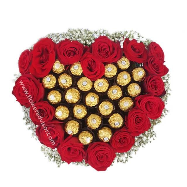 Goldie Harvest - Red Heart Bloom Box