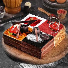 Four Sensation Cake