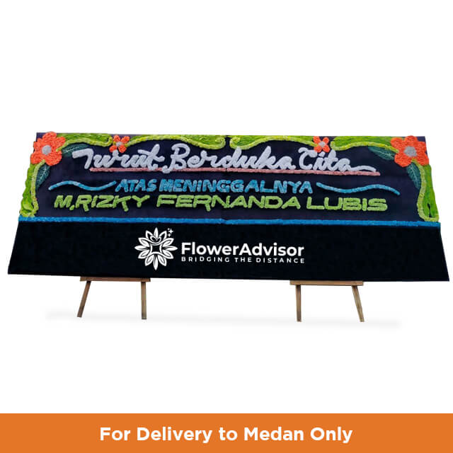 Bunga Papan Gandeng Damai Sejati