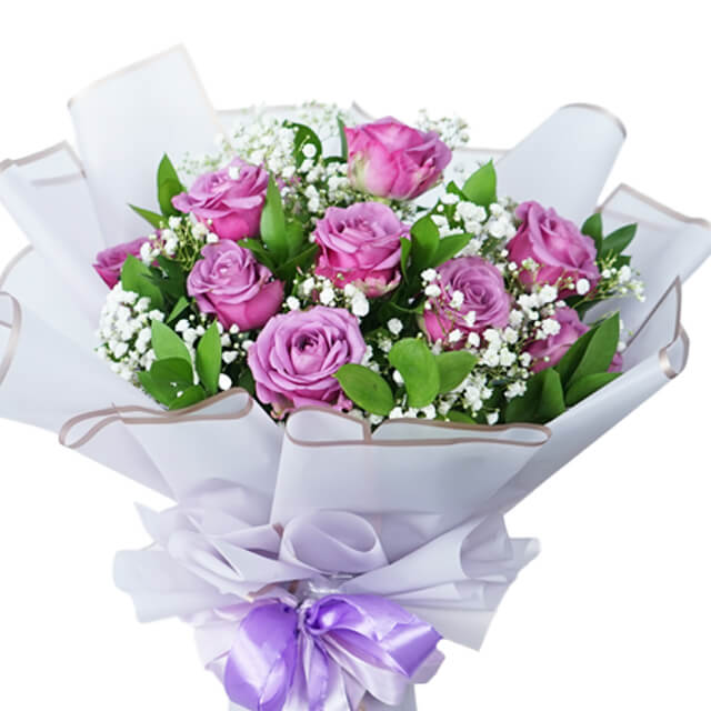 Buket Mawar Ungu - Wonder Serenity