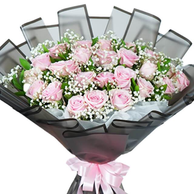 Wonder Popuri Pink Rose