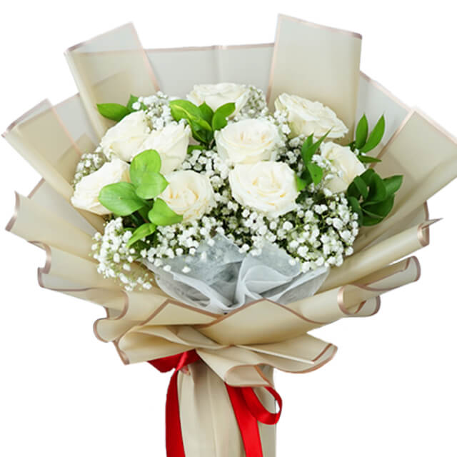 Wonder Moonlit White Rose