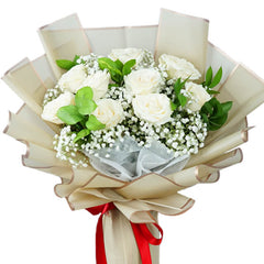 Wonder Moonlit White Rose