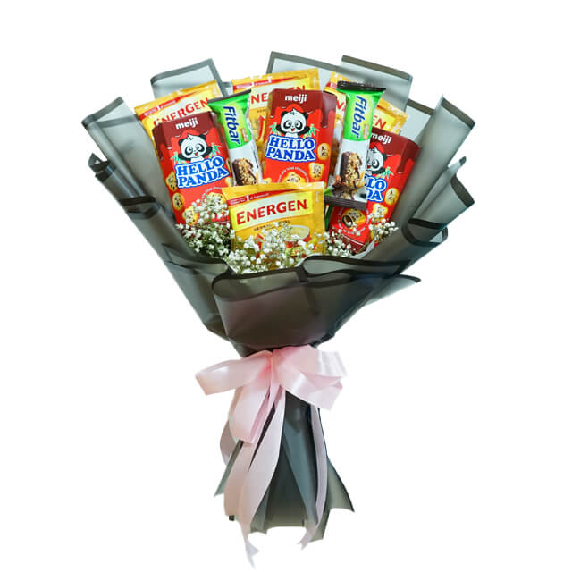 Buket Wisuda Unik - Flavors in Bloom