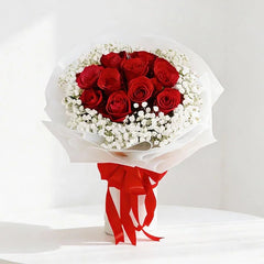 Elegant Red Roses Bouquet Jacqueline Vday