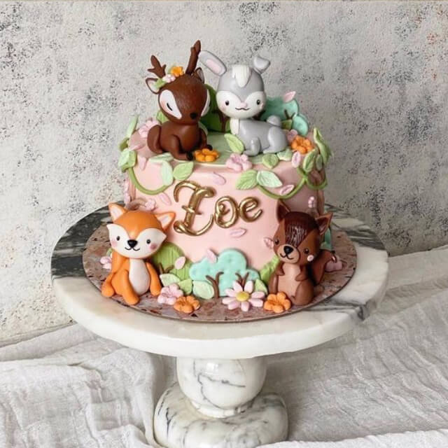 Cake Animals Figurine