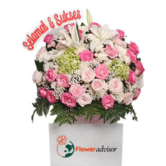 Standing Flower Serene Blessings