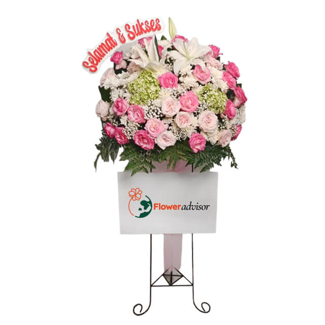 Standing Flower Serene Blessings