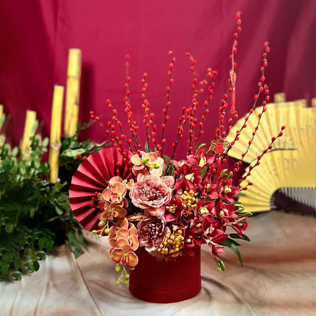 Bunga Imlek Prosperous - CNY 2025