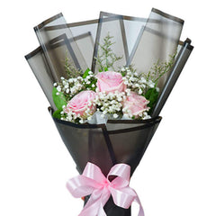Buket Bunga Valentine Wonder Blush Pink Rose - VDAY 2025