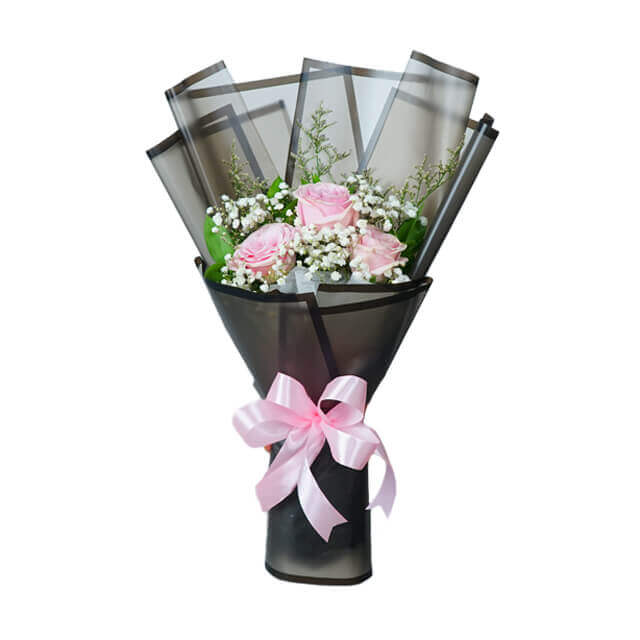Buket Bunga Valentine Wonder Blush Pink Rose - VDAY 2025