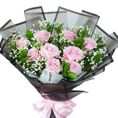 Buket Bunga Valentine Wonder Flamingo Pink Rose - VDAY 2025