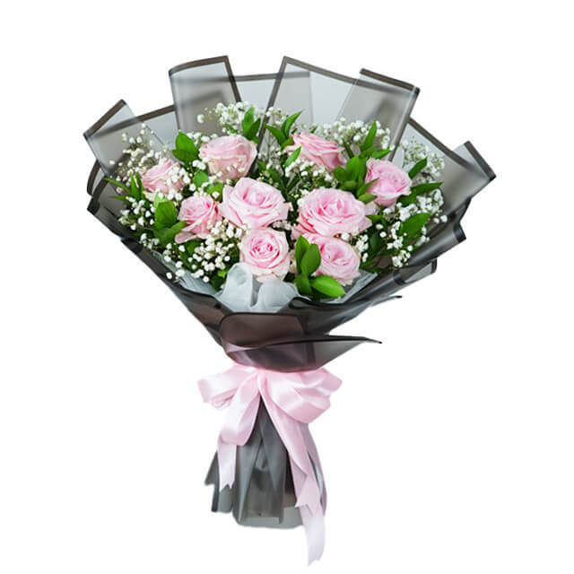 Buket Bunga Valentine Wonder Flamingo Pink Rose - VDAY 2025