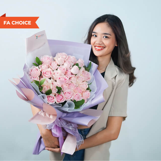 Buket Bunga Valentine Rose Eternal Blooms - VDAY