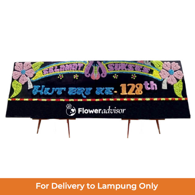 Papan Bunga Gandeng Selamat dan Sukses Selalu