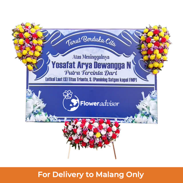 Papan Bunga Duka Cita  Sorrow Sadness