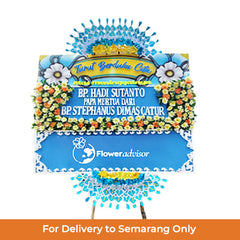 Papan Bunga Belasungkawa Turut Berduka Cita