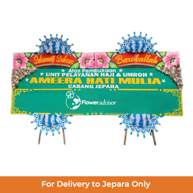 Papan Bunga Grand Opening Selamat Berkah