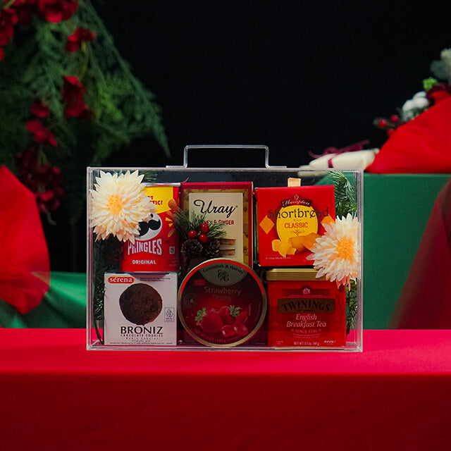 Evergreen Crystal Box - Christmas Hampers 2025