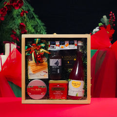 Fireside Clear Box - Christmas Hampers 2025