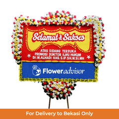 Papan Bunga Selamat Sukses Padma